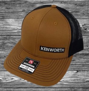 Kenworth Trucker Hat (Carmel & Black) Richardson 112 Trucker Hat - BAD Gear