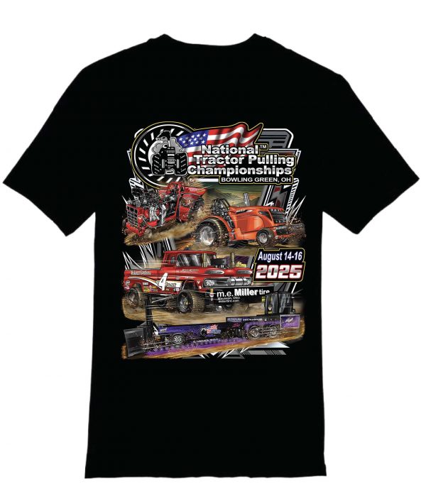 2025 National Tractor Pulling Championships Bowling Green OH Event Shirt