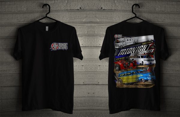 Midnight Motorsports T Shirt-Gambler